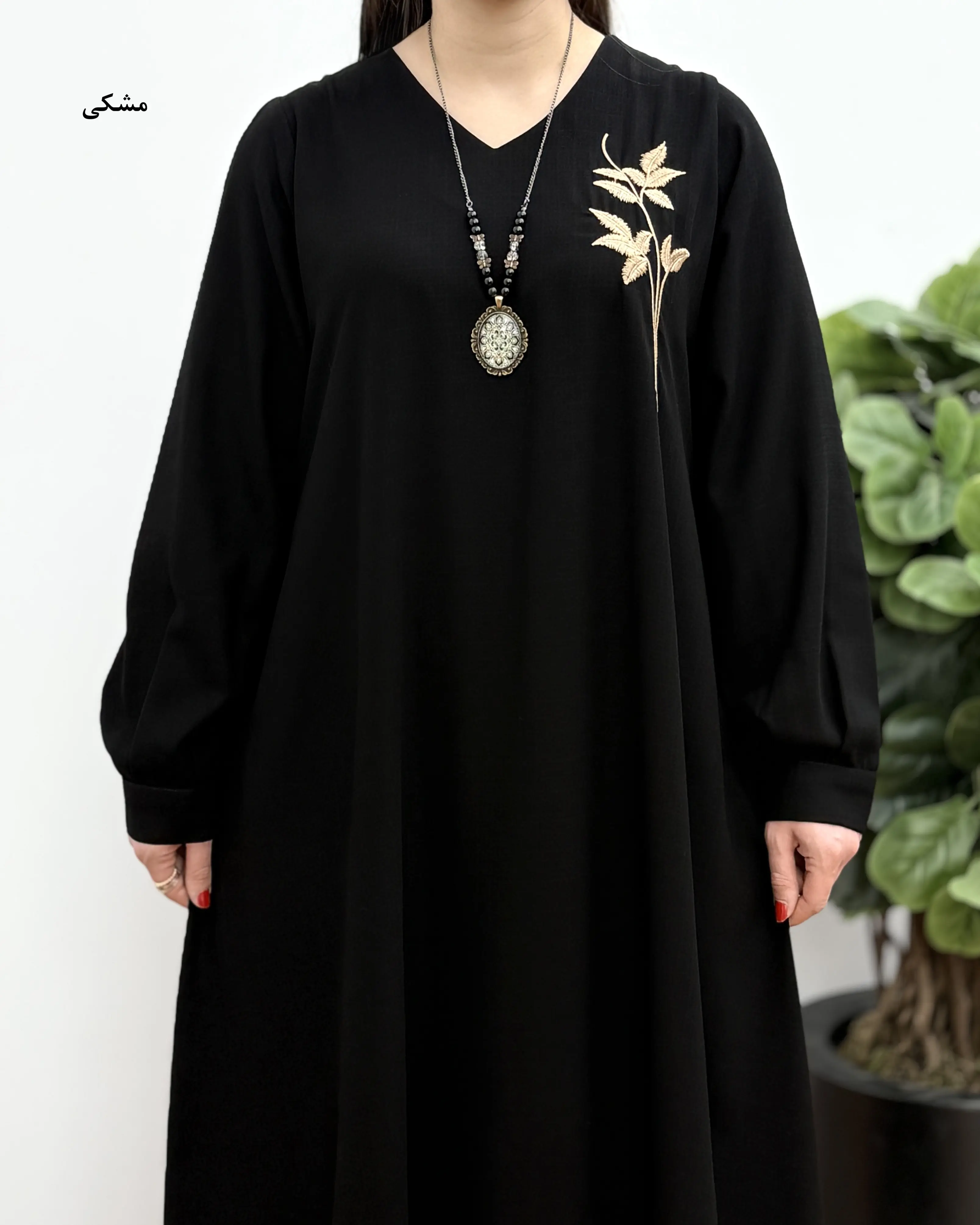 مانتو عبایی مجلسی زنانه مدل شیوا